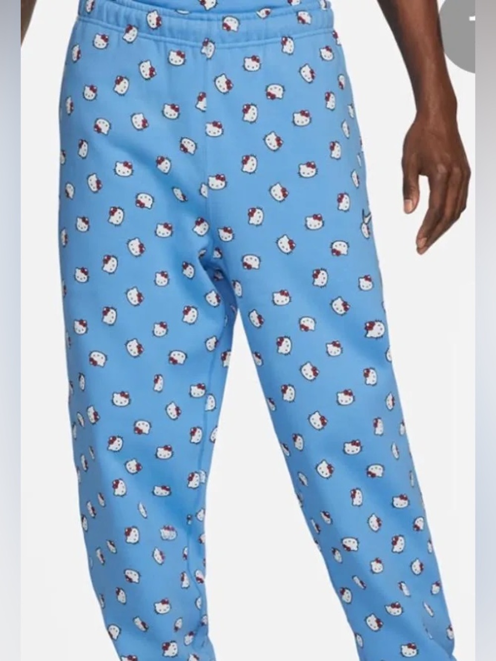 Nike Hello Kitty Blue Sweatpants Limited Edition NWT